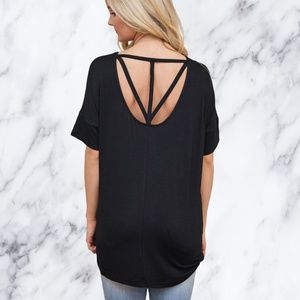 Chic Hollowed-Out Relaxed Fit Blouse